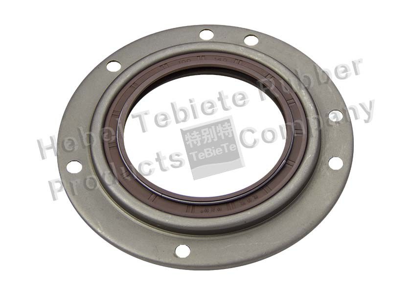 High Speed Rotary Shaft Seals 100*125*12mm With Plate NBR Material